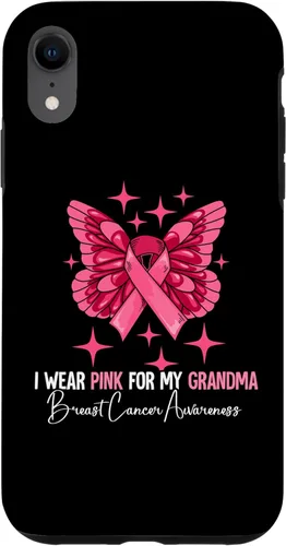 Vista 24 de iPhone 16 I Wear Pink For My Grandma Breast Cancer Awareness Case
