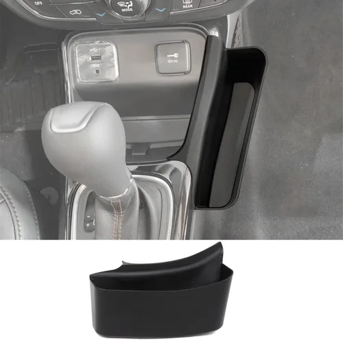 Vista 12 de YOCTM Bandeja de consola central, reposabrazos secundario, caja de almacenamiento compatible con Jeep Compass 2022 2023 2024 2025, accesorios Caja