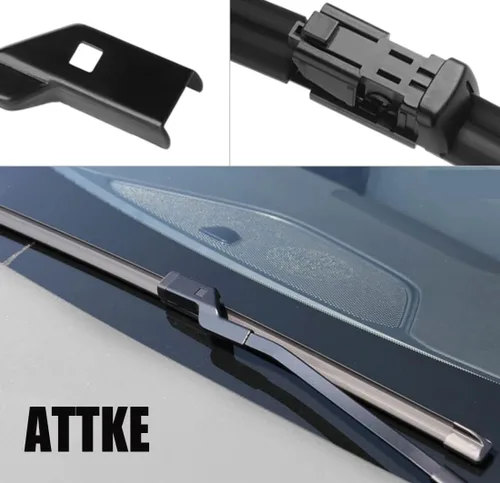 Vista 2 de ATTKE Juego de 2 limpiaparabrisas delantero para Volkswagen Passat 2005-2011/Volkswagen Jetta 2005-2010/Scirocco 2008-2017/24 pulgadas (juego de 2)