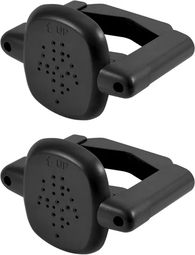 2 adaptadores de barandilla para puerta de bebé, accesorios de montaje sin taladro, kit de montaje universal para puerta de bebé, para barandillas