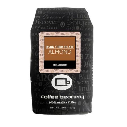 Vista 12 de Café con sabor Amaretto, café especial Arabica, tueste medio, 12 onzas, grano entero (grano entero)