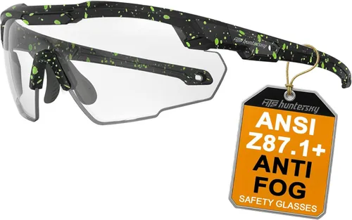 Vista 20 de HTS HUNTERSKY Gafas de tiro tácticas balísticas ANSI Z87+UV400 gafas protectoras