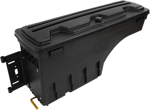 Vista 9 de Truck Bed Fits For Nissan Frontier 2005-2019, For Nissan Titan 2004-2015 Left Driver Side Truck Bed Storage Box, Black