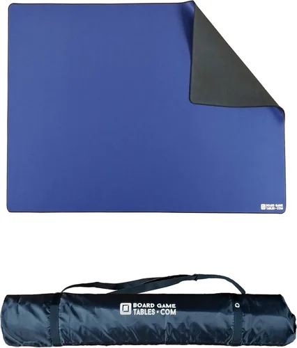 Vista 9 de Alfombra de Juego de Mesa [2.5'x4'/Super Acolchada Gruesa/Borde Cosido/Resistente al Agua] con Estuche de Transporte - para Juegos de Mesa de Negro