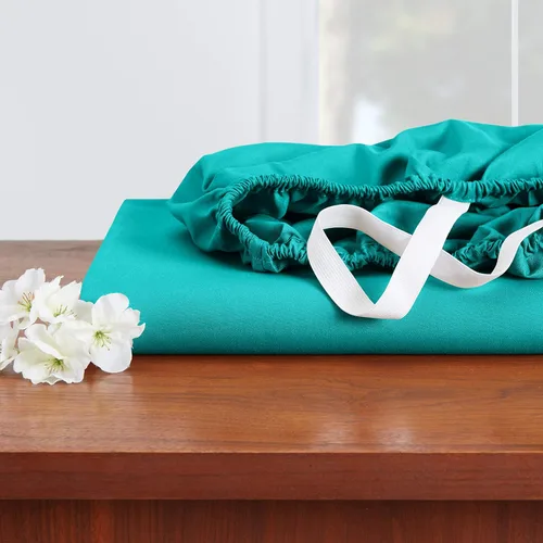 Vista 6 de Empyrean Bedding - Sábanas bajeras tamaño Queen, con sábana de cajón extra profunda – Juego de sábanas bajeras extra profundas, de 24 pulgadas