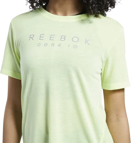 Vista 2 de Core 10 by Reebok Camiseta casual de manga corta con malla trasera para mujer
