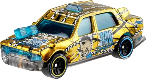 Vista 2 de Hot Wheels Auto de juguete, escala 1:64 id Time Attaxi integrado con chip NFC único identificable para niños y coleccionistas