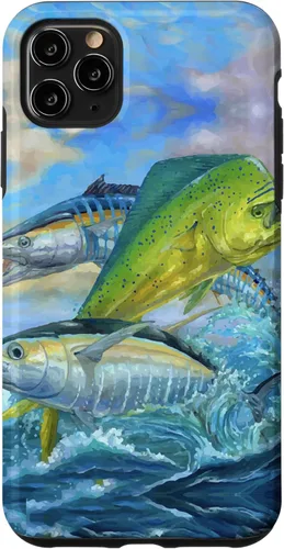 Vista 13 de Lindo Mahi Mahi Pesca Pescado Atún Caso para iPhone 17