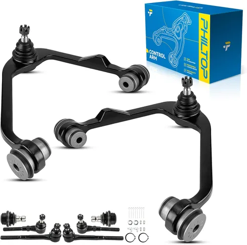 Vista 255 de PHILTOP Kit de suspensión delantera brazo de control inferior con rótula y barra estabilizadora, enlace final compatible con Chevrolet Captiva