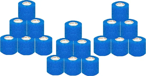 Vista 28 de Cinta adhesiva para veterinarios (negro) (paquete de 2) (2 pulgadas x 15 pies), autoadhesiva, adherente, cohesiva, flexible, autoadhesiva, rollo