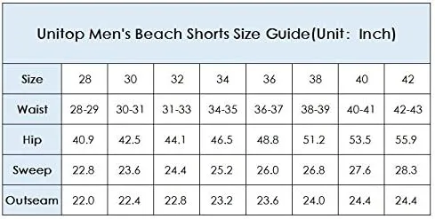 Vista 7 de unitop Traje de baño para hombre, ropa de playa de secado rápido, estampado hawaiano