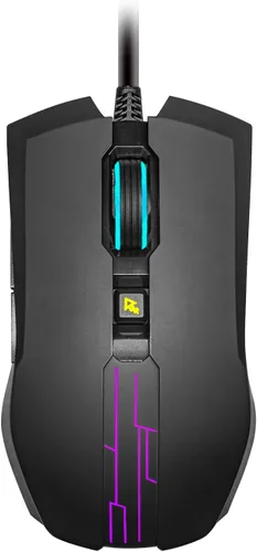 Vista 6 de Cooler Master Devastator 3 RGB Teclado para juegos Combo de teclado y mouse, teclado RGB de 6 zonas, rollover de 26 teclas, mouse ambidiestro