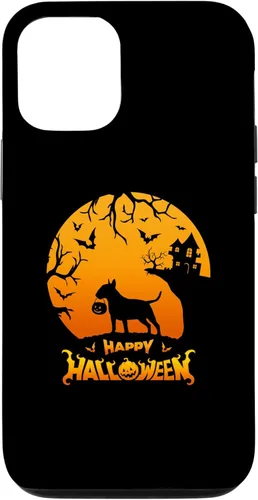 Vista 26 de iPhone 16 Bull Terrier Happy Halloween Costume Pumpkin Dog Boo Dogs Case