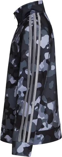 Vista 2 de adidas Chaqueta de tricot icónica con cremallera frontal para niños