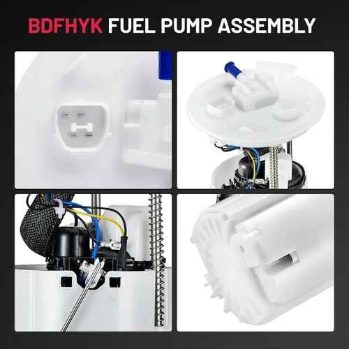 Vista 2 de BDFHYK Conjunto de bomba de combustible E2592M compatible con Ford Focus 2012 2013 2014 2015 2016 2017 2018 1.0L 2.0L, reemplaza 66028, P76863M