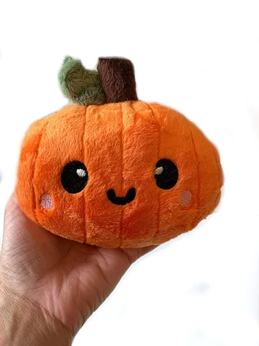 Vista 4 de Pumpkin Plush Stuffed Toy Kawaii