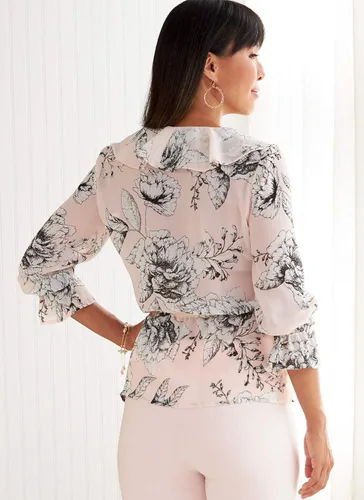Vista 7 de Butterick B6814RR Misses/Plus Size Top/Vest 18W-20W-22W-24W, Multicolor