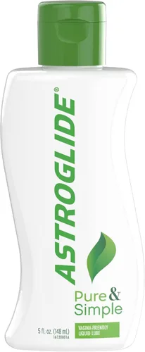 Vista 7 de Astroglide Lubricante personal libre de glicerina y parabenos (2.5 oz), lubricante hipoalergénico a base de agua para fácil limpieza, placer