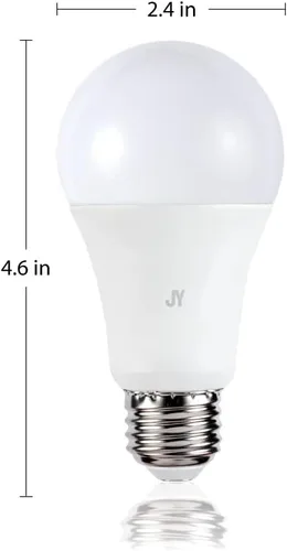 Vista 6 de JONATHAN Y BLB2000A-SET2 Bombilla inteligente A19 regulable, LED que cambia de color regulable, Alexa, compatible con Google Home Assistant,