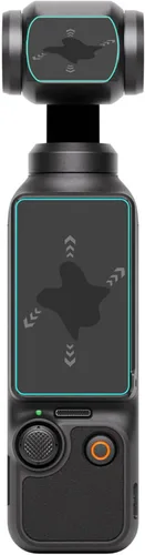 Vista 6 de Mr.Shield Protector de pantalla para cámara DJI Osmo Pocket 3 [lente+pantalla LCD] [3+3 unidades] [vidrio templado] [vidrio japonés con dureza 9H]