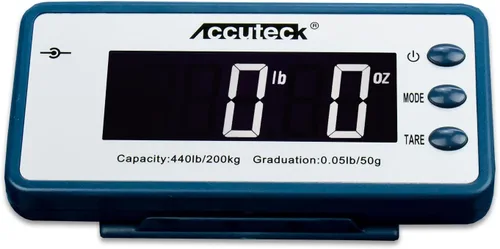 Vista 5 de ACCUTECK 440lb Heavy Duty Digital Metal Industry Shipping Postal Scale (ACB440) (5-(Pack))