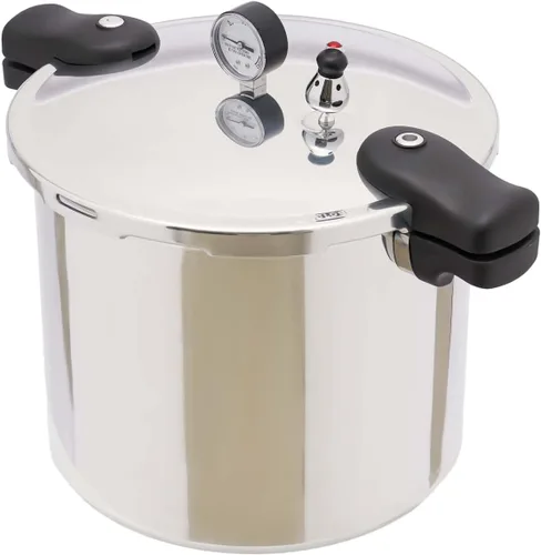 Utensilios de cocina de 22L, olla a presión de acero inoxidable, olla a presión de aluminio con indicador de vapor, olla a presión de gran capacidad