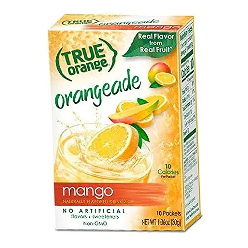Vista 3 de True Lemon Paquete de bebidas surtidas: (5 cajas de 10 unidades cada una) con 5 palitos de limonada gratis. Limonada original de limón real
