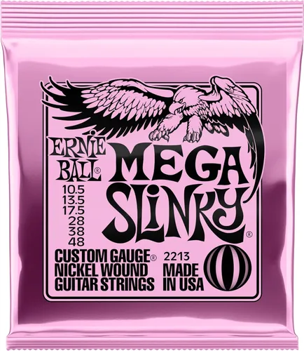 Vista 5 de Ernie Ball Beefy Slinky - Cuerdas para guitarra eléctrica, paquete de 3, calibre 11-54 (P03627)