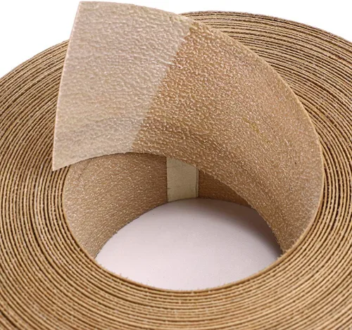 Vista 4 de Skelang Cherry - Rollo de 2" x 50' de chapa de madera para borde, sin planchar, con adhesivo termofusible, cinta de madera flexible
