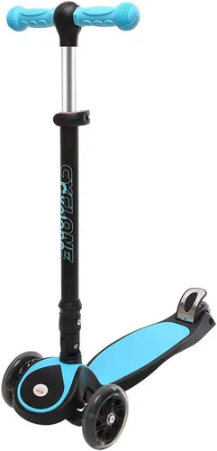 Vista 9 de ChromeWheels Patinetes para niños, scooter plegable de lujo, 4 alturas ajustables, límite de peso de 150 libras, 3 ruedas, ruedas de luz LED