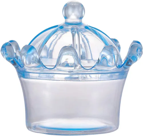 PARTYGOGO - Paquete de 24 cajas de dulces para baby shower, bolsa de dulces para regalos de baby shower, boda, fiesta, suministros de decoración,