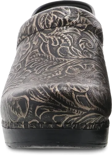 Vista 4 de Dansko Zuecos profesionales para mujer, comodidad durante todo el día, soporte para el arco