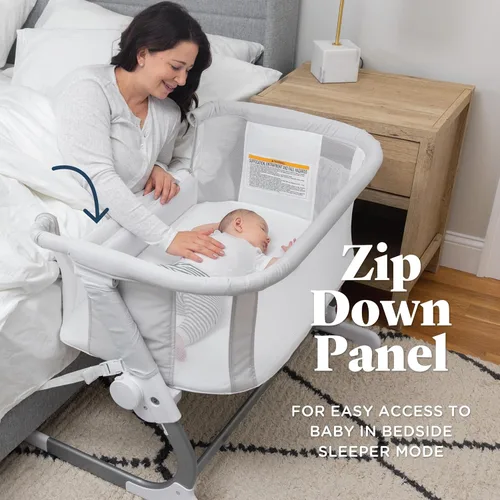 Vista 4 de Baby Delight Beside Me Cuna lateral y cama de noche para bebé