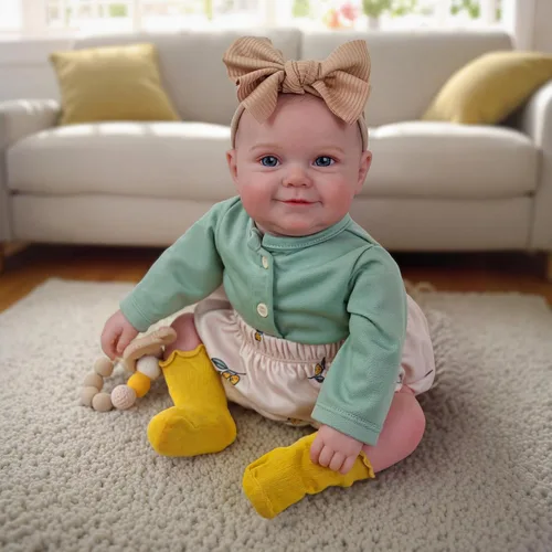 Vista 5 de BABESIDE Muñecas de bebé Reborn de 20 pulgadas de vinilo suave, realista, muñeca de bebé recién nacida, muñeca de bebé realista con accesorios