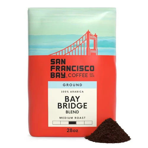 Vista 13 de San Francisco Bay Coffee Café 100% Colombiano de 28 oz en Bolsa, Tostado Medio Molido (El Empaque Puede Variar)