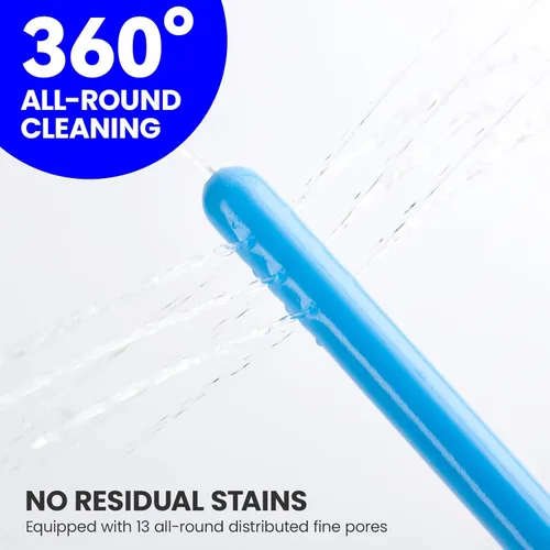 Vista 2 de Herramienta de limpieza de bolsas de colostomía - Botella de lavado reutilizable de 10.1 fl oz Compatible con todas las bolsas de ostomía