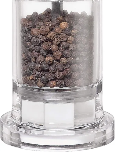 Vista 4 de Küchenprofi Mini molinillo de pimienta clásico, 5.5 pulgadas, acrílico transparente