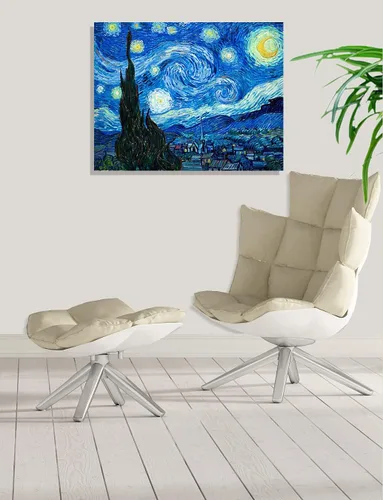 Vista 46 de ELITEART -Van Gogh (12x16, La noche estrellada)