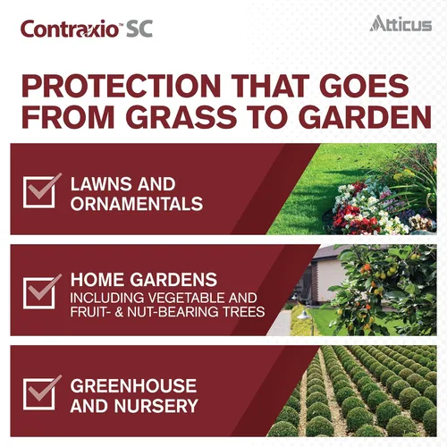 Vista 4 de Atticus Insecticida Contraxio SC con Spinosad (32 oz) Control natural de plagas para césped, paisajes y jardines