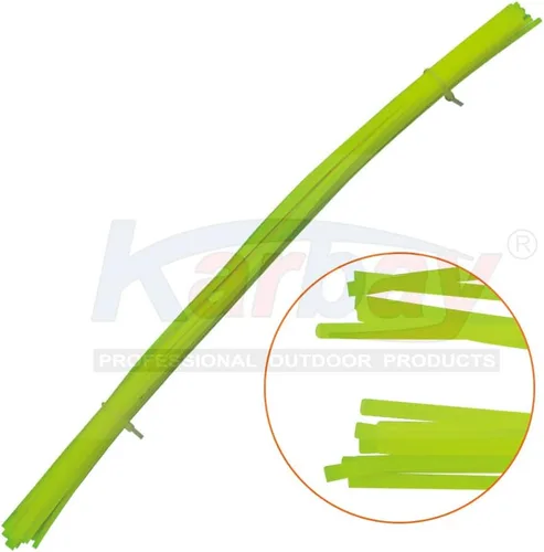 Vista 8 de Karbay Flex-A-Line - Línea de repuesto de 40 unidades, compatible con Sun Joe SDJ616L, línea de repuesto para trituradora de hojas eléctrica Sun Joe