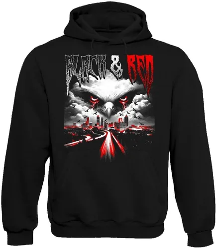 Vista 28 de Xtreme Apparrel The Jungle Cincinnati - Sudadera con capucha para hombre para fanáticos del fútbol