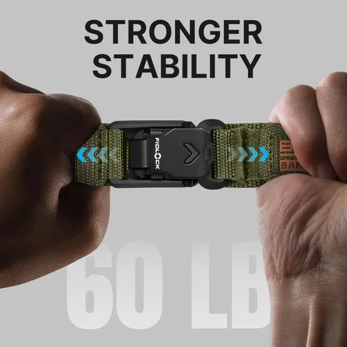 Vista 5 de Bandletic Correa deportiva compatible con Fitbit Charge 6/5 bandas para hombres y mujeres, correas de repuesto de nailon suave y resistente