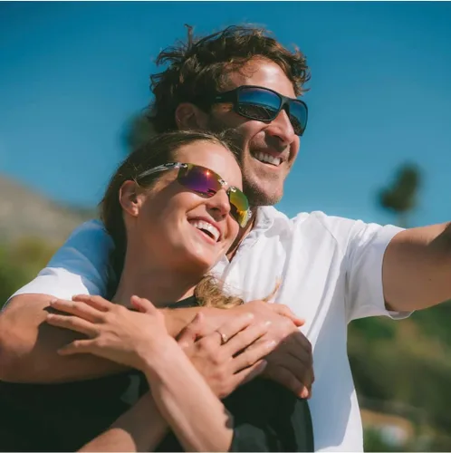 Vista 4 de Revo Sunglasses Vista Polarized Lens with Large Wrapped Frame