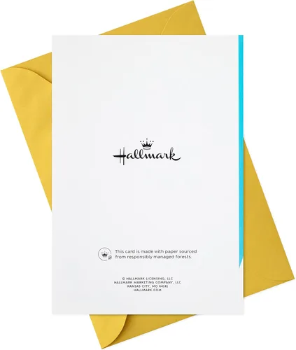 Vista 6 de Hallmark Paquete de tarjetas de Pascua para niños, conejo de Pascua (6 tarjetas con sobres)