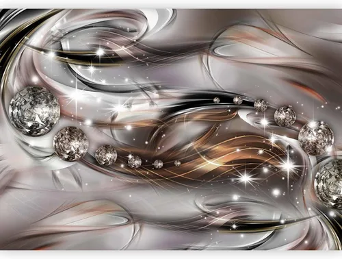 Vista 29 de artgeist Mural de pared abstracto de 77 x 55 pulgadas, papel tapiz autoadhesivo XXL, autoadhesivo, extraíble, gran adhesivo, decoración de pared