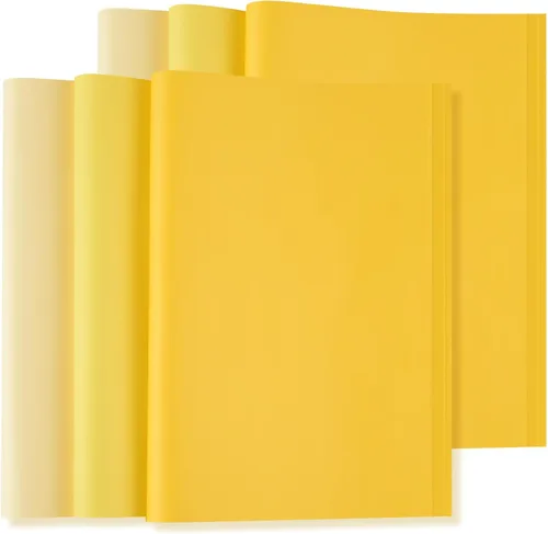 Vista 11 de Bouiexye - 60 hojas de papel de seda negro/oro/plata, papel de seda multicolor a granel, para envolver regalos, bricolaje, arte, manualidades