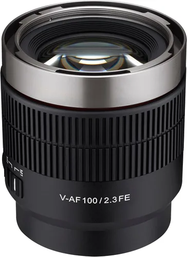 Vista 5 de Samyang Lente teleobjetivo de enfoque automático T2.3 Cine de 3.937 in para Sony E/FE - Marco completo, listo para 8K, tono de color unificado