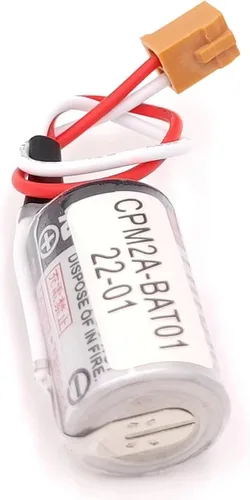 Vista 5 de (5 piezas ER3V 3.6V batería de litio de repuesto para CPM2A-BAT01 CPM2ABAT01 CPM2A CQM1H con enchufe