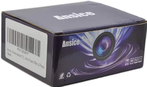 Vista 6 de Adaptador de corriente DC 12V 1000mA 1A Fuente de alimentación de cámara de vídeo Lote de 2