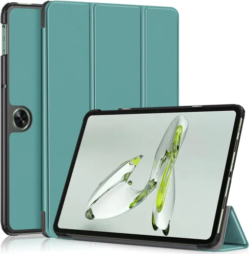 Vista 12 de Gylint Funda para OnePlus Pad 11.6'' 2023, plegable ultrafina de piel sintética con función de encendido y apagado automático para OnePlus Pad/Oppo